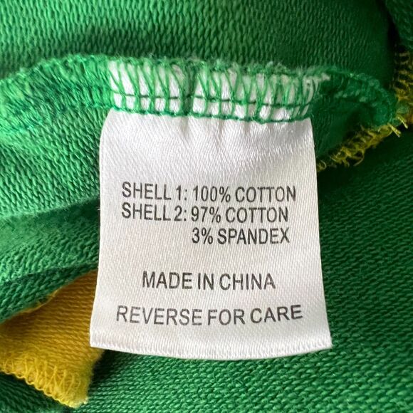 Every Body Every Wear Shirt Dress Women Large Yellow Collared Short Sleeve ALine - Picture 6 of 13